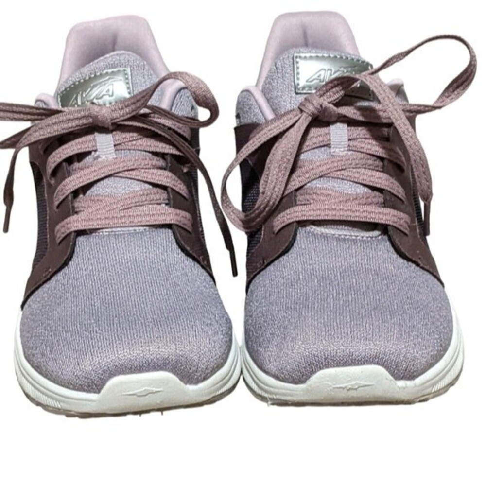Avia Deluxe purple trainers casual fabric lace up WMAV21JT002 size 9 - Picture 3 of 12